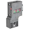 SIEMENS - SIMATIC DP, connecteur pour PROFIBUS jusqu'à 12 Mbit/s départ de câble à 90°,  connexion autodénudante Fast-Connect, sans connecteur femelle PG 15,8x 59x 35,6mm (l x H x P)