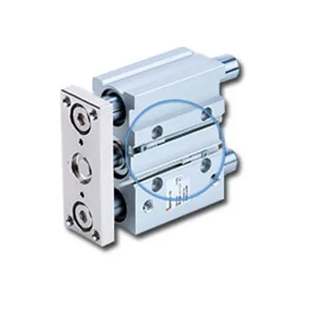 Verin Comp Trav simple tige A.20-C.5 sans détecteur avec un aimant et un double effet