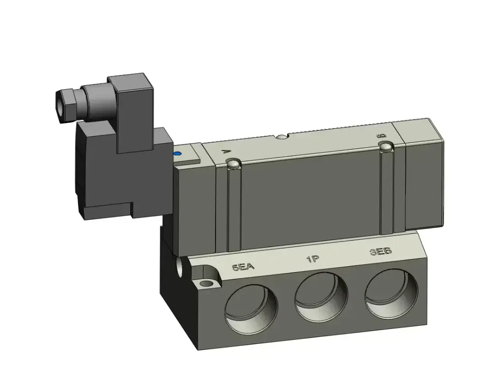 Electro-Distributeur 5/2 Monostable -24VCC – G1/2