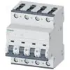 Disjoncteur modulaire 400V 6kA, 4 pôles, C, 10A, T=70mm
