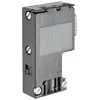 SIMATIC DP, connecteur pour PROFIBUS jusqu'à 12 Mbit/s départ de câble à 90°, 15,8x 64x 35,6mm (l x H x P), résistance de terminaison avec fonction de sectionnement, sans connecteur femelle PG