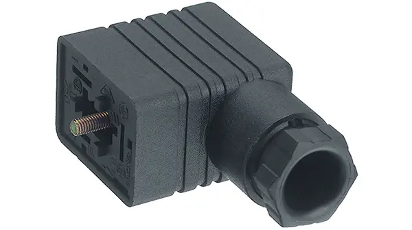 GM 209 NJ BLACK - Cable Socket, Socket, PG9, 250V, 16A, Contacts - 3