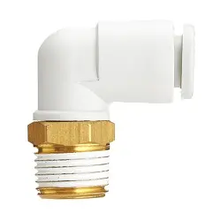 [KQ2L06-03AS] KQ2L12-03AS SMC Raccord coude 90° mâle R 3/8 diamètre D06