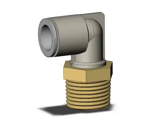 [KQ2L12-04AS] Raccord coude 90° mâle R 1/2 diamètre D12