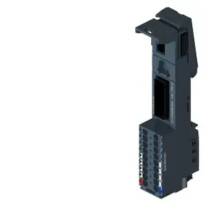 [6ES7193-6BP00-0BU0] SIMATIC ET 200SP, BASE-UNIT BU20-P16+A0+2B, TYPE BU U0, COLISAGE PAR 1, BORNES PUSH-IN, SANS BORNES AUX, PONTÉ À GAUCHE, LAXH: 20MM X 117MM