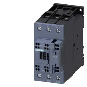 [3RT2035-3AL20] Contacteur de puissance, AC-3e/AC-3, 41 A, 18,5 kW / 400 V, 3 pôles, 230 V AC, 50/60 Hz, contacts auxiliaires : 1 NO + 1 NC, circuit principal : borne à vis, commande et circuit auxiliaire : borne à ressort, taille : S2